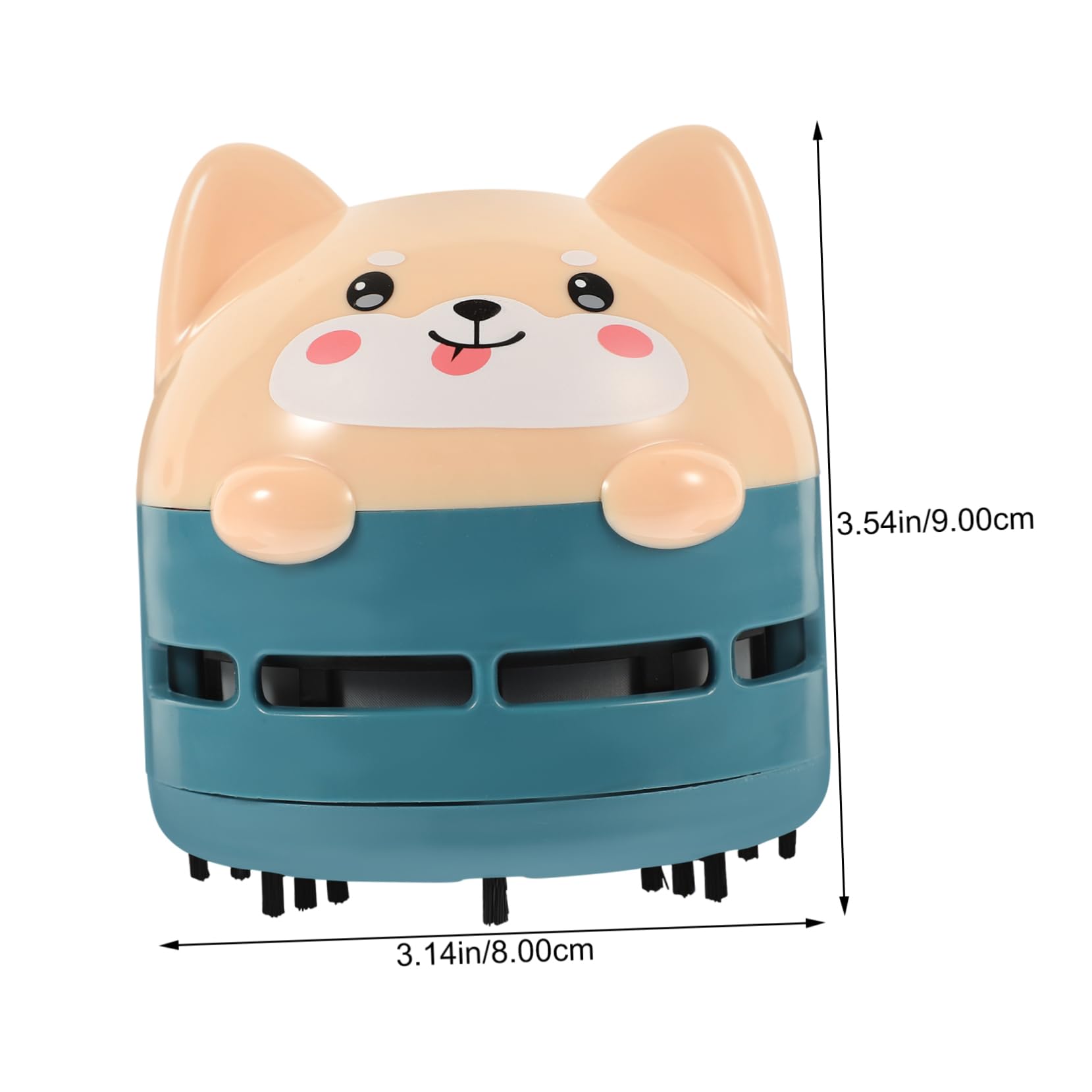 Mipcase 1pc Cartoon Desktop Vacuum Cleaner Portable USB Rechargeable Dust for Home Office and Car Strong for Efficient Cleaning