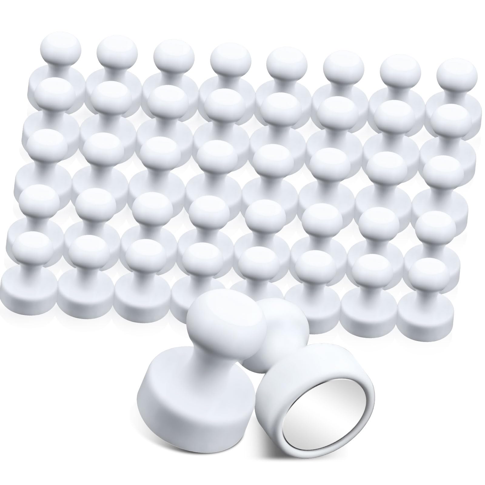 40 Stück Magnete Stark für Magnettafel, Neodym Magnete Stark
