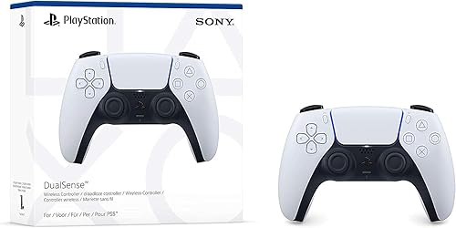 SONY Manette PlayStation 5 Officielle DualSense, sans Fil, Batterie Rechargeable, Bluetooth, Compatible avec PS5, Bicolore - 5