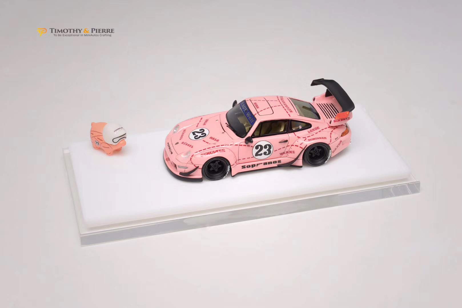 Amazon | 1/64 TP MODEL ポルシェ rwb 993 ピンクピッグ | プラモデル 通販