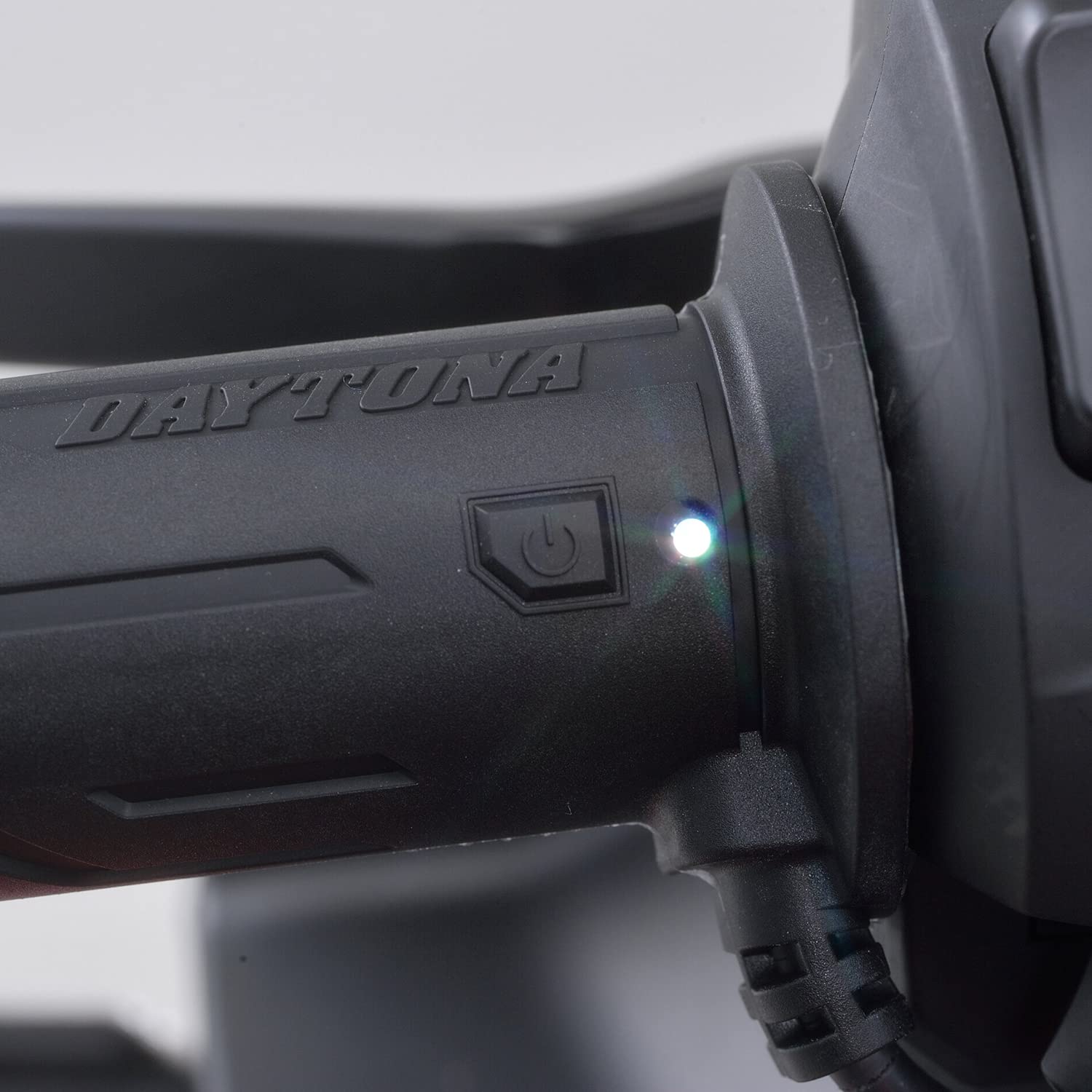 DAYTONA kit manopole riscaldate moto manubri 22,2mm terminale aperto/controllo mecc. con protezione batteria