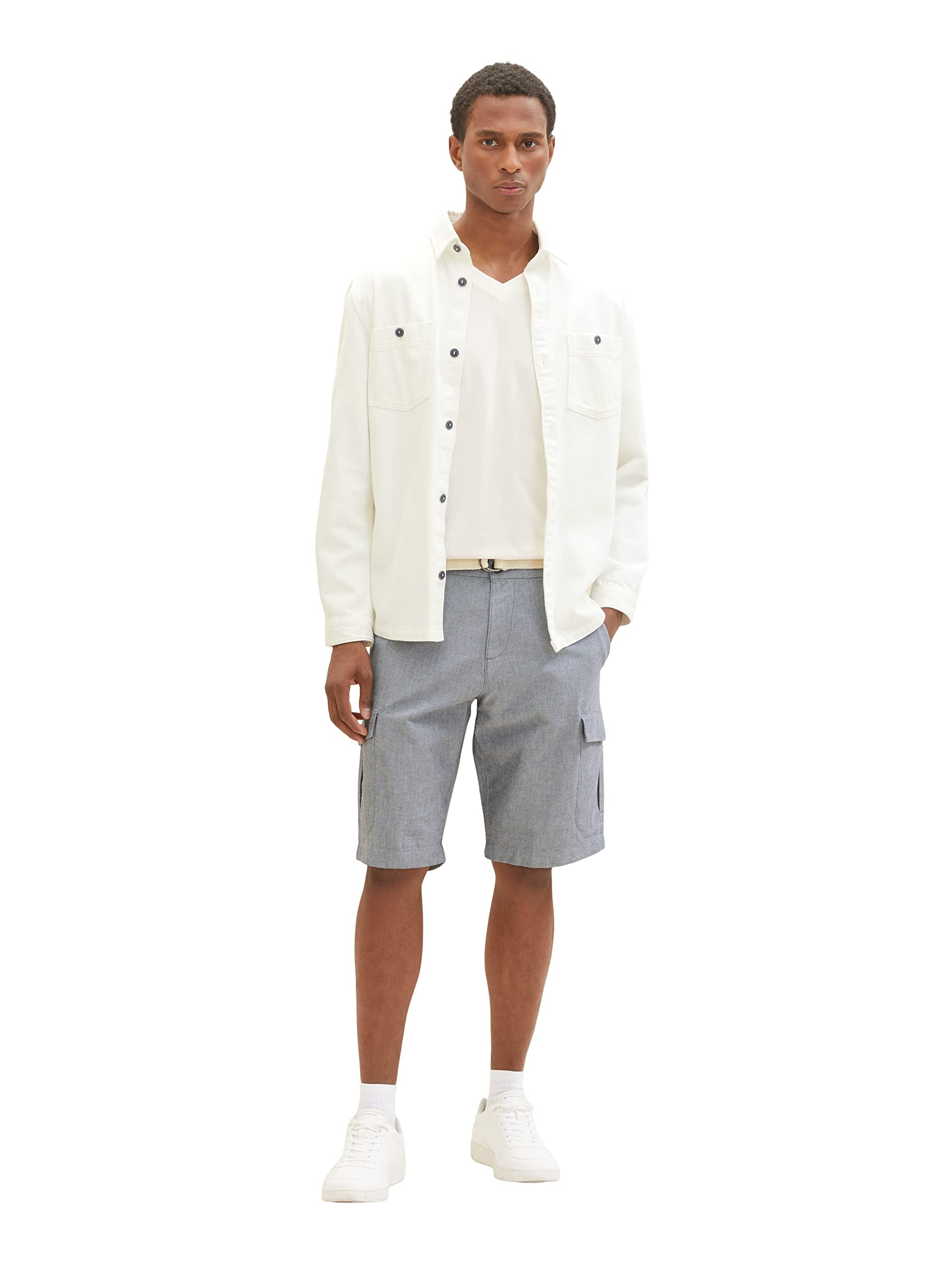 TOM TAILOR 1036310 - Spodenki cargo bermudy Mężczyźni