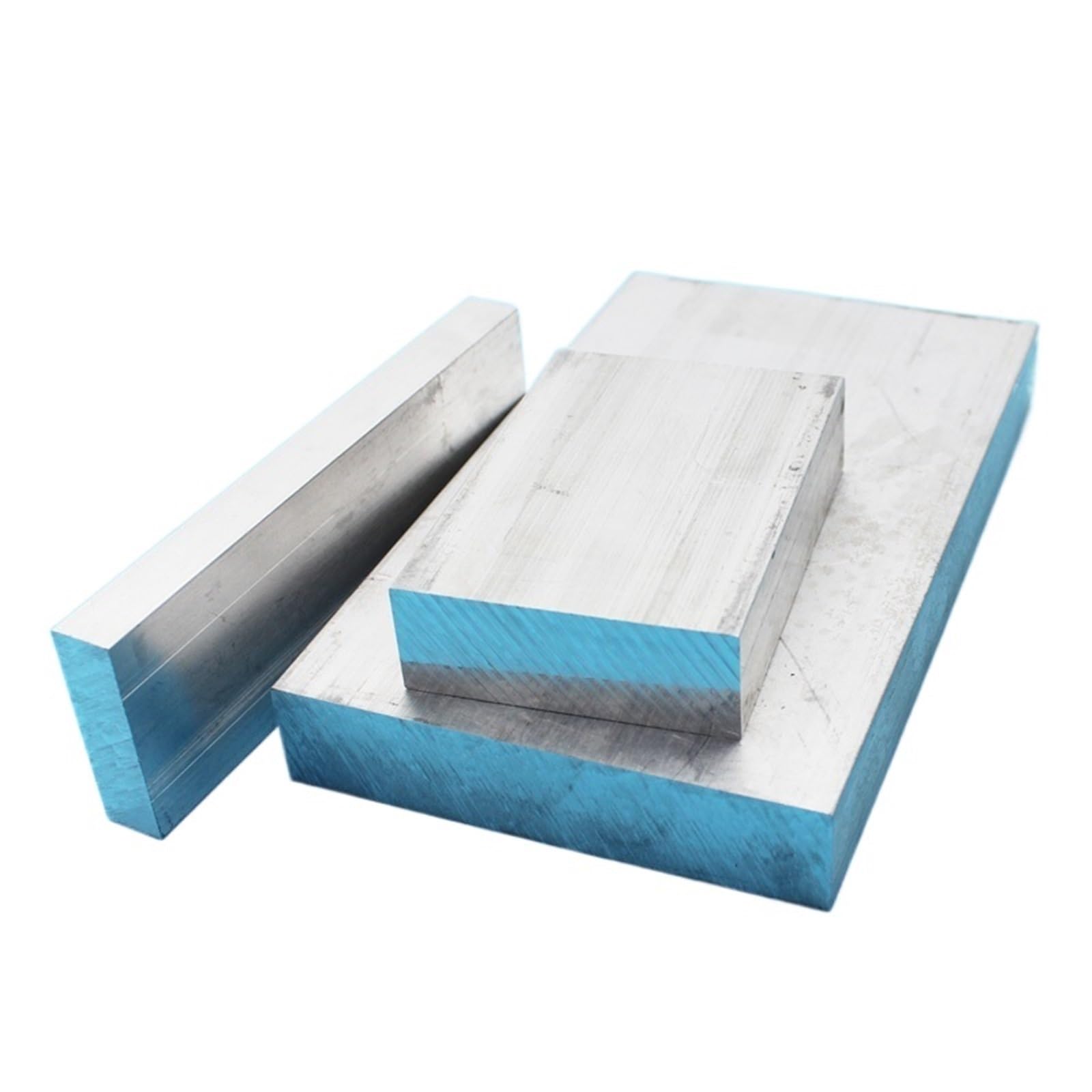 Bloque de Aluminio 6061, Bloques Sólidos de Aluminio para Fresado, Grosor de 10 Mm/10 * 65 * 300Mm 1Pc
