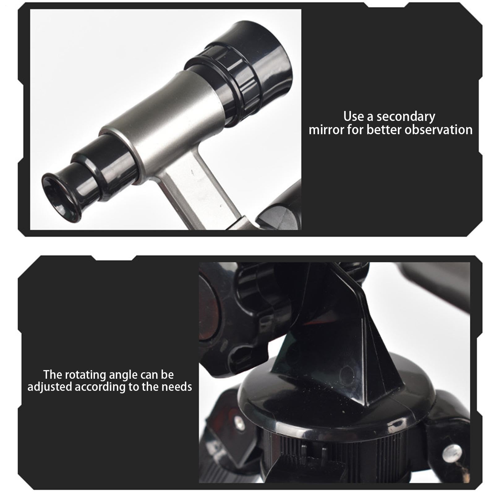 Télescope Astronomique,Trépied D'édulope De Paysage Astronomique | Monoculaire De Voyage Portable Regarder Les Étoiles Lunaires, Éducation Scientifique Précoce