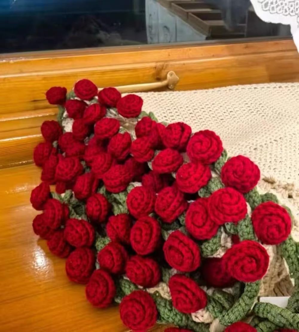 ブーケブランケット 巻かない薔薇 バラ 直径約84cm バラ52個 ブーケ