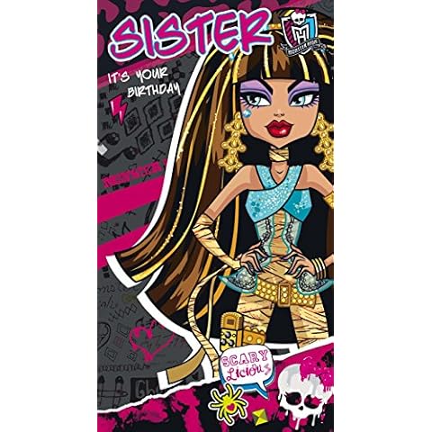 Monster High MH008 Greeting Cards Cover
