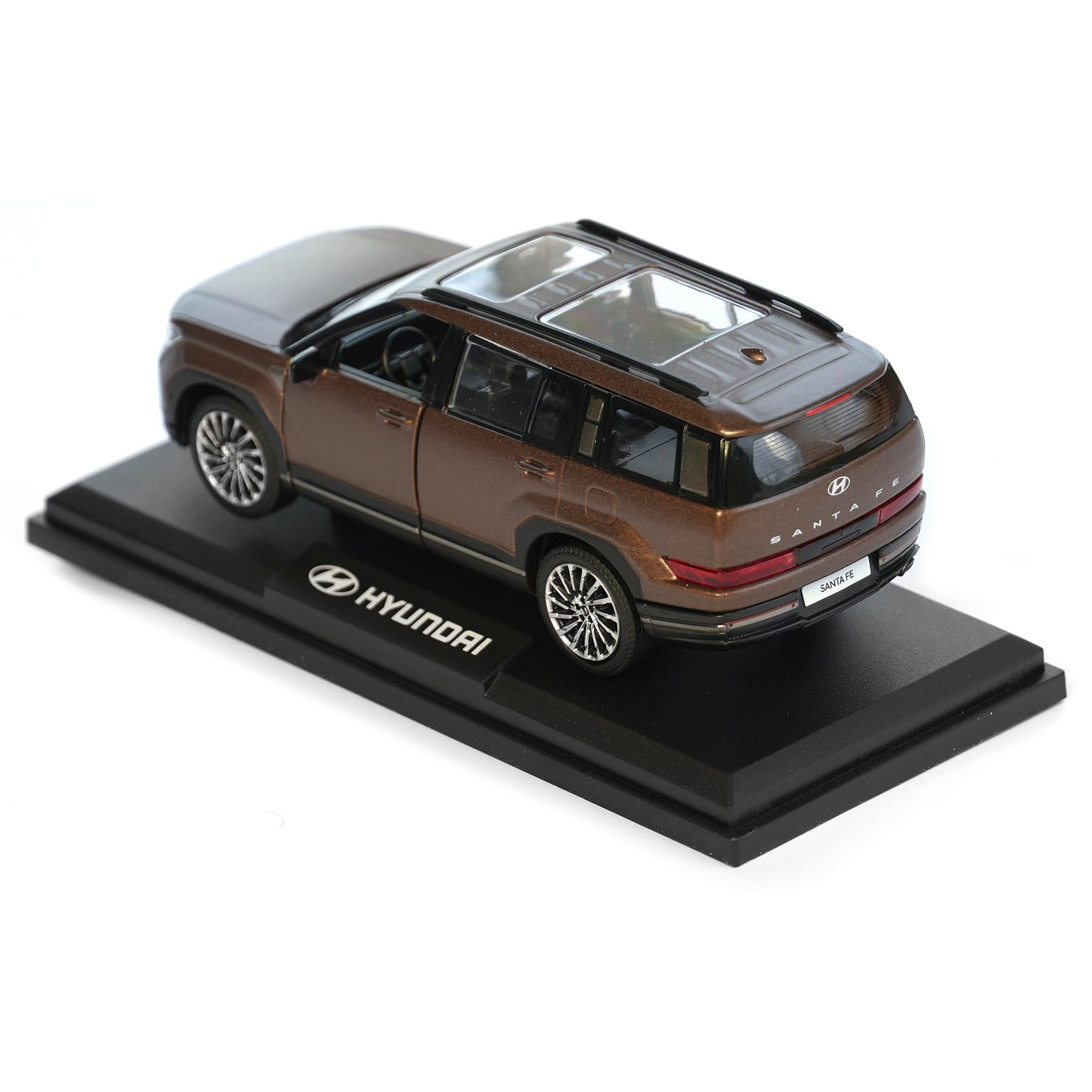 Hyundai P6G70AZ110TR Modellauto Santa FE Miniatur, Earth-Brass, Maßstab 1:38