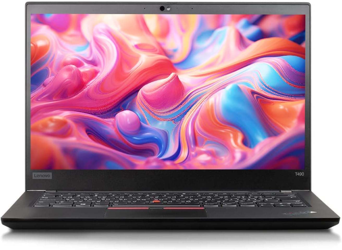 Lenovo Thinkpad T490 Business Laptop, PC portatile da 14 pollici, Intel Core i7-8665U, 16 GB RAM, SSD da 256 GB, tastiera US QWERTY Windows 11 Pro (ricondizionato)