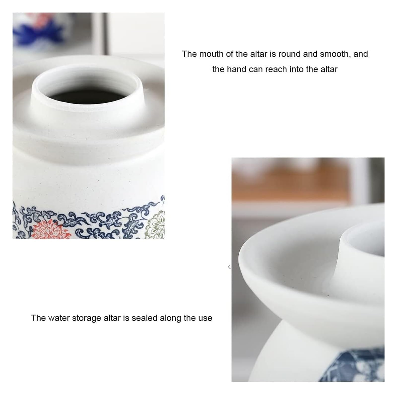 Tradycyjny chiński tradycyjny chiński porcelanowy ceramiczny garnek fermentacyjny garnek do marynowania, słoik fermentacyjny z uszczelką wodną pokrywka śluzy kamionka ，Słoje fermentacyjne(4K