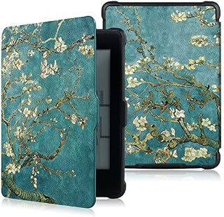 JR&JA Soft Shell Kindle Paperwhite Case - Premium and Lightest PU Leather Cover