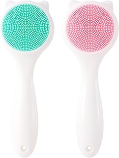 HINZIC Limpiador facial manual de silicona, 2...