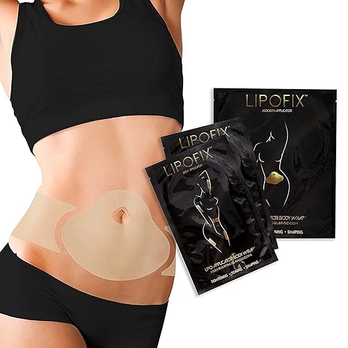Miniatura 1 de LipoFix Ultimate Body Wrap Lipo Aplicador funciona para dar forma de contorno reafirmante de pérdida de pulgadas (juego de 15 envolturas) (5