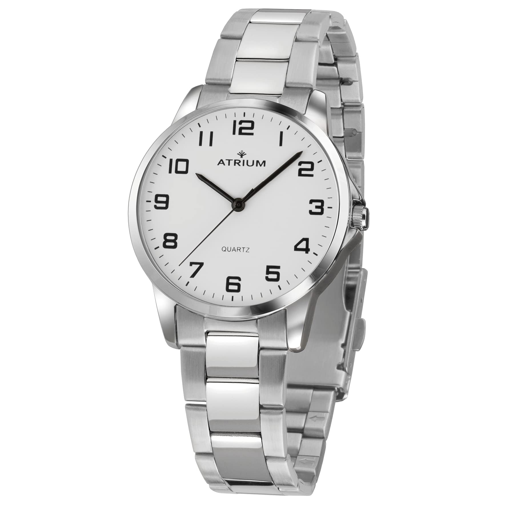 OROLOGIO UOMO IN LEGNO CON CASSA ACERO CHIARO CINT PELLE SCAMOSC