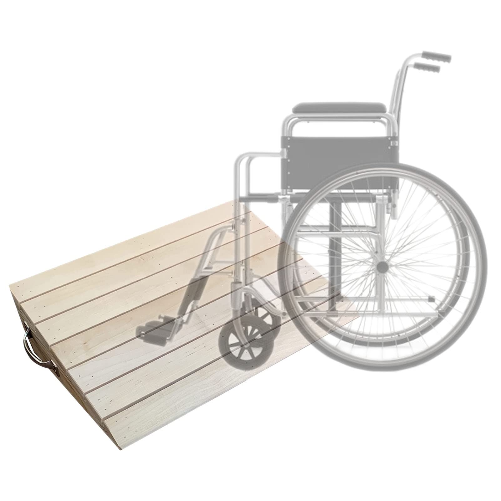 Rampe pour fauteuil roulant et accès balcon pour simplifier la vie des seniors à la maison