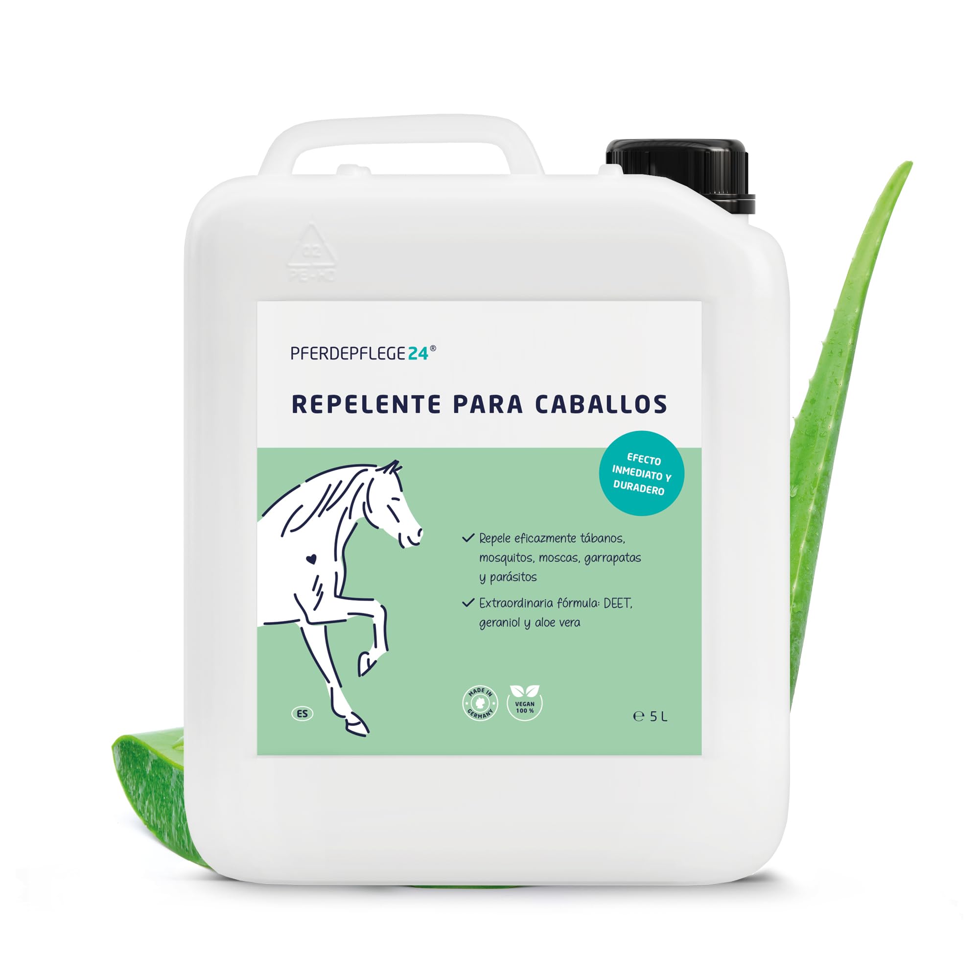 PFERDEPFLEGE24 Spray Repelente Moscas para Caballos con DEET - Protección Instantánea y Duradera contra Insectos - Fórmula Concentrada y Efectiva 1000ml — view 9