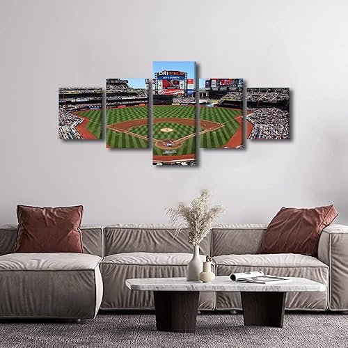 Miniatura 371 de Decoración de pared, lienzo para estadio deportivo de Estados Unidos, arte de pared moderno Fenway Park en Boston, arte de pared para oficina, sala