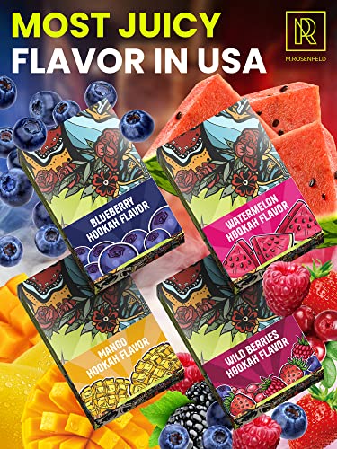 Hookah Shisha Flavors Set - 3 x 1.75 oz (50 g) Shisha Molasses Hookah Flavors for your Hookah Bowl (Blueberry - Watermelon - Mango) Pack of 3 - Try these Hookah Flavors with your lovest Hookah Set - Image 6