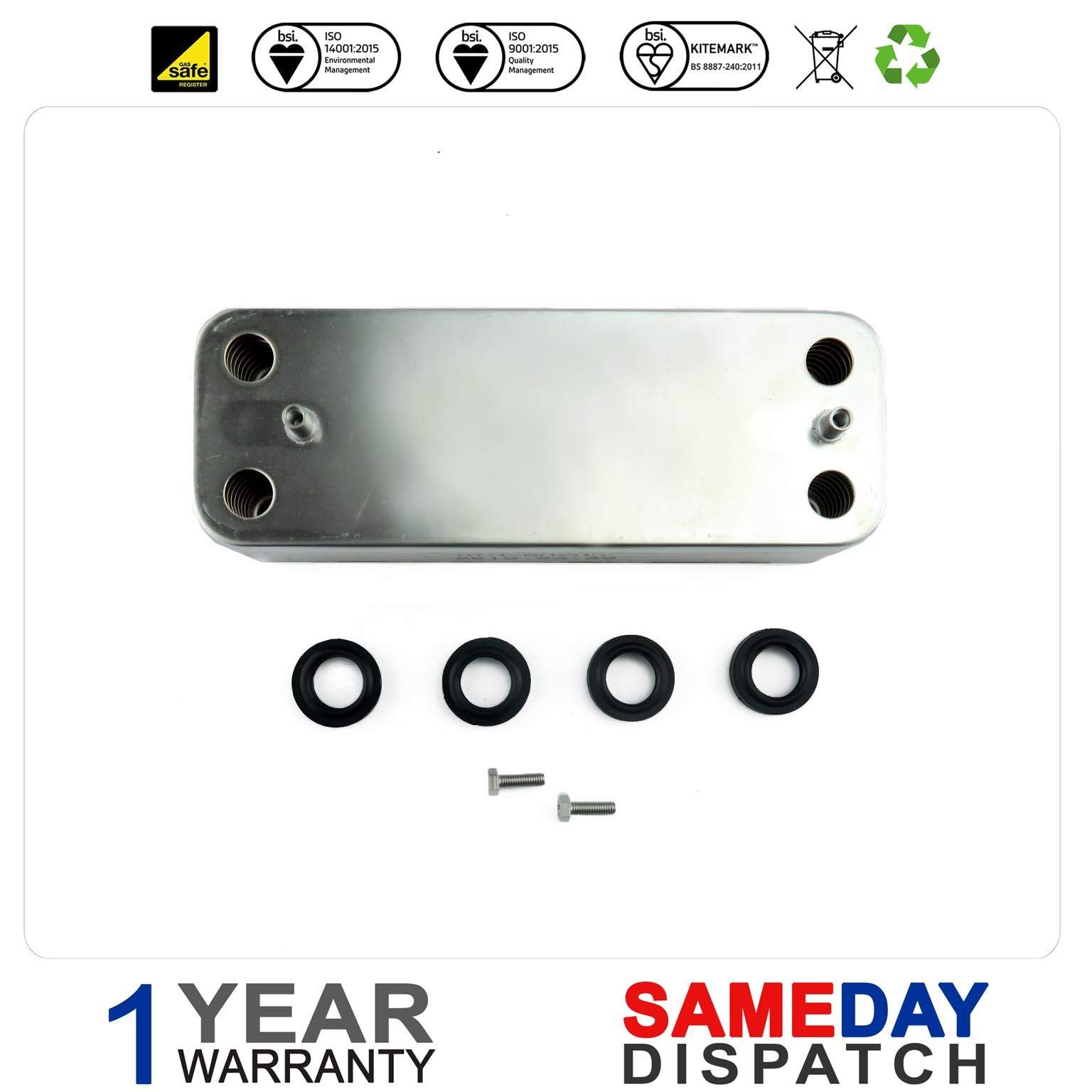 Main Combi 25, 30 ECO u0026 25, 30 ECO Elite DHW Heat Exchanger (16 Plates)  248048 : Amazon.co.uk: DIY u0026 Tools