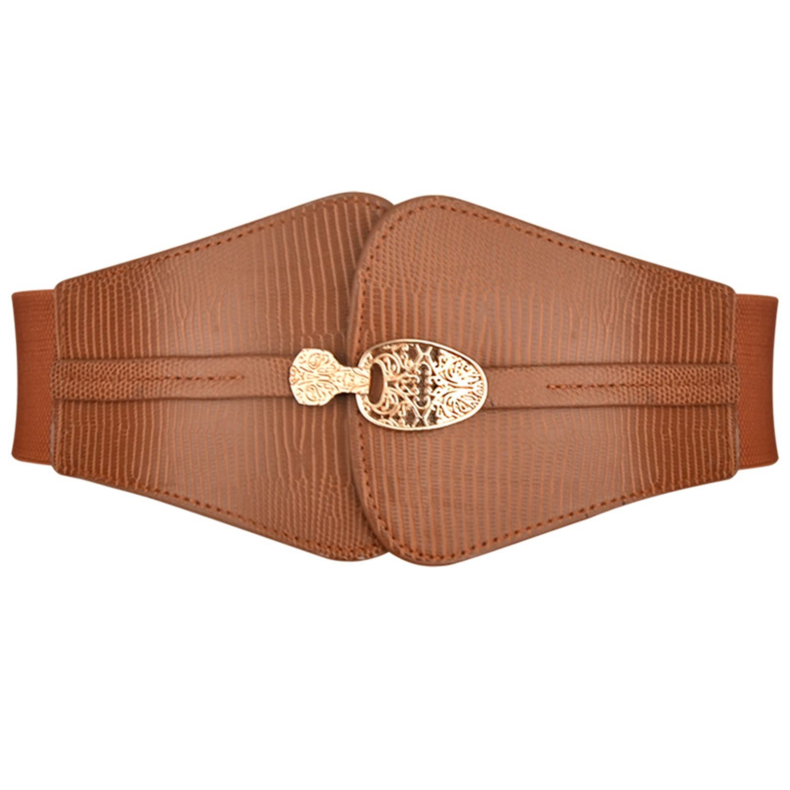 Ceinture Corset élastique pour Femmes Ceinture Large élastique à Franges for Femmes, Accessoires de Jupe décorative
