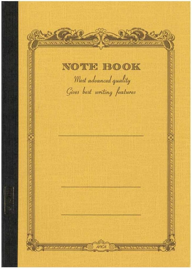 Apica Notebook CD15 Dark Yellow- 7x10 by Apica