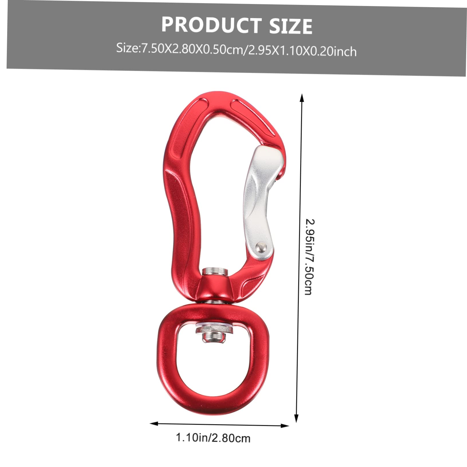 Happyyami Key Chain Quick Release Quick-Hanging Buckle for Kite and Dog Sturdy Weatherproof