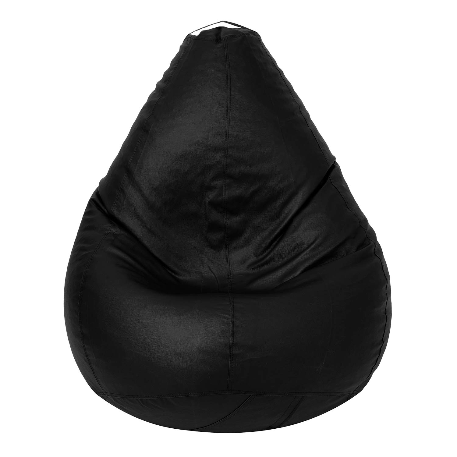 Skyshot Classic Bean Bag Filled with Beans/Fillers (XL, Black)