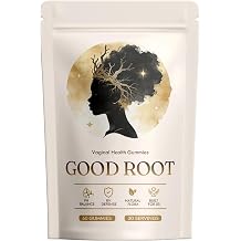 JRR Goodroot Feminine Balance Gummies for Women PH Balance,Flora and Immune Support, Vaginal Health Support Black Seed, Oregano Oil & Cranberry Vegan, Gluten-Free, 60 Gummies