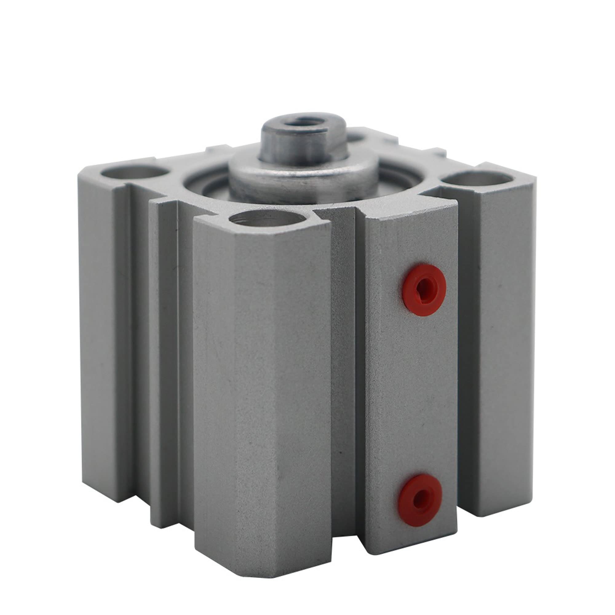 SDA40 SDA50 SDA63 SDA80 SDA100 Air Pneumatic Cylinder Compact Airtac Type Stroke 5 10 15 20 25 30 35 40 45 50 55 60 65 Bore 40 50 63 80 100mm (Color : Stroke 35mm, Size : Bore 80mm)