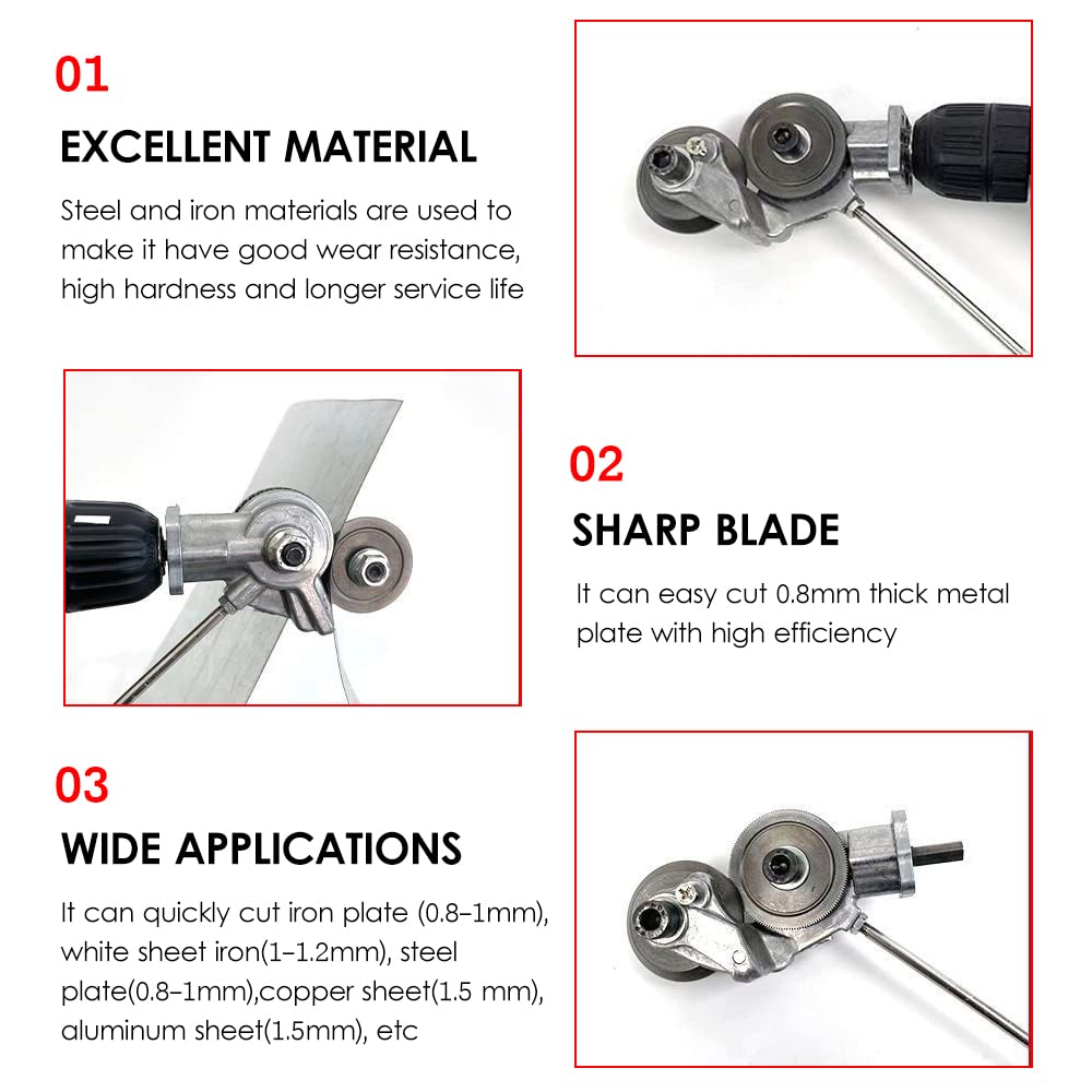 Amazon | 電動ドリルプレートカッター, 電動ドリル プレートカッター