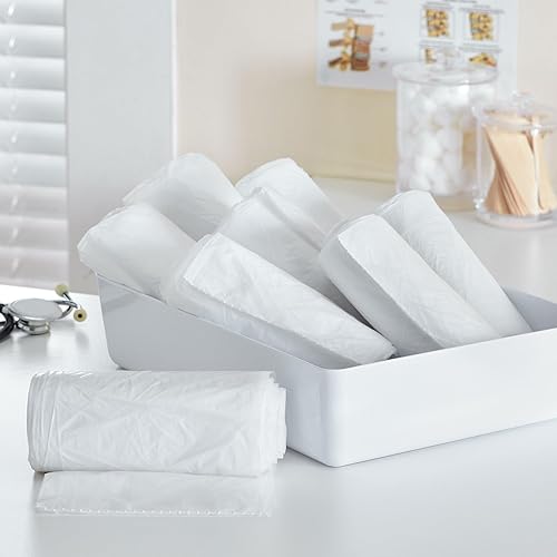 Miniatura 9 de McKesson - Revestimientos para botes de basura, extra resistentes, parte inferior sellada con estrellas, 0.70 mil, transparente, capacidad de 16