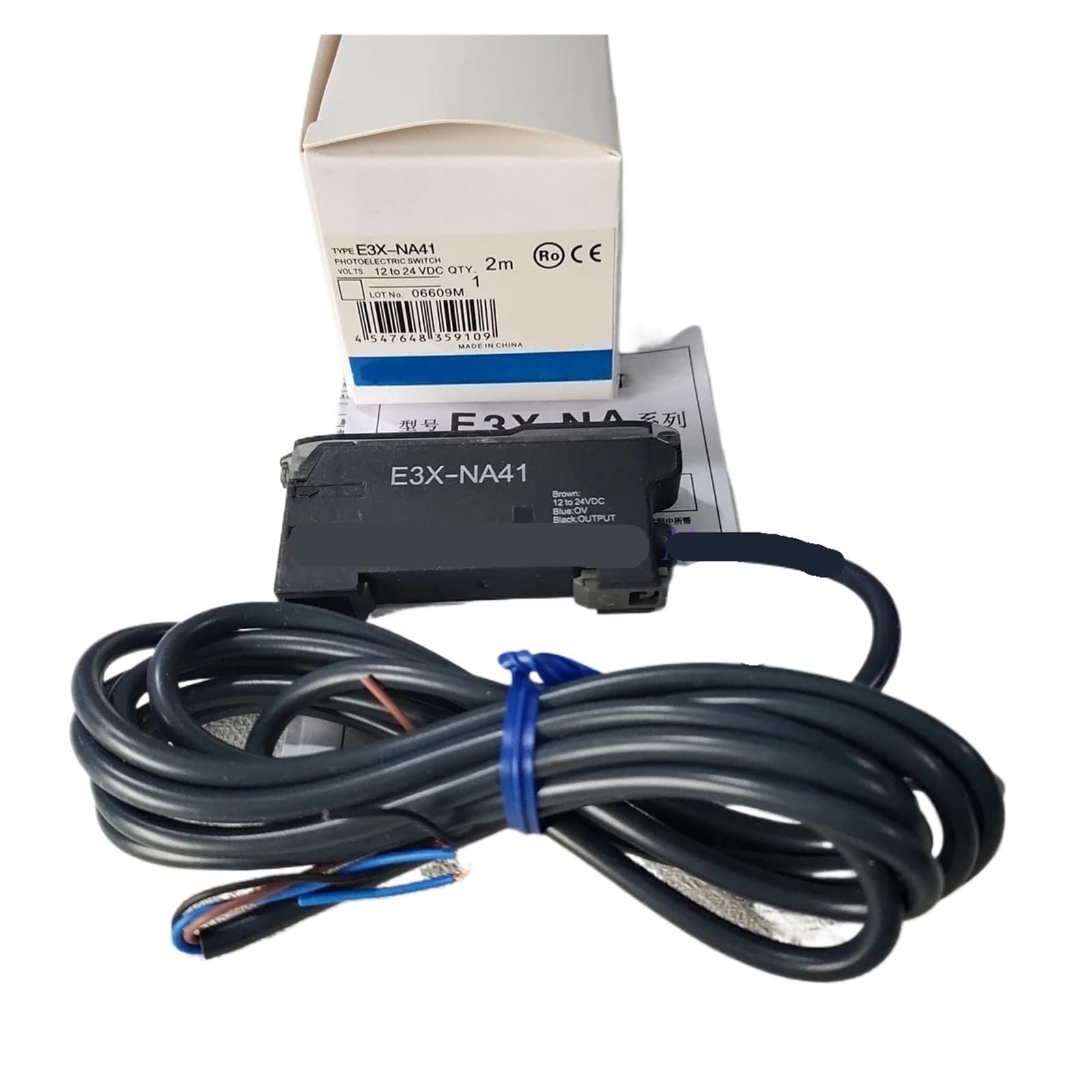 LEOTNNDQ E3X-NA41 PNP Optical Fiber Amplifier Sensor Photoelectric Sensor