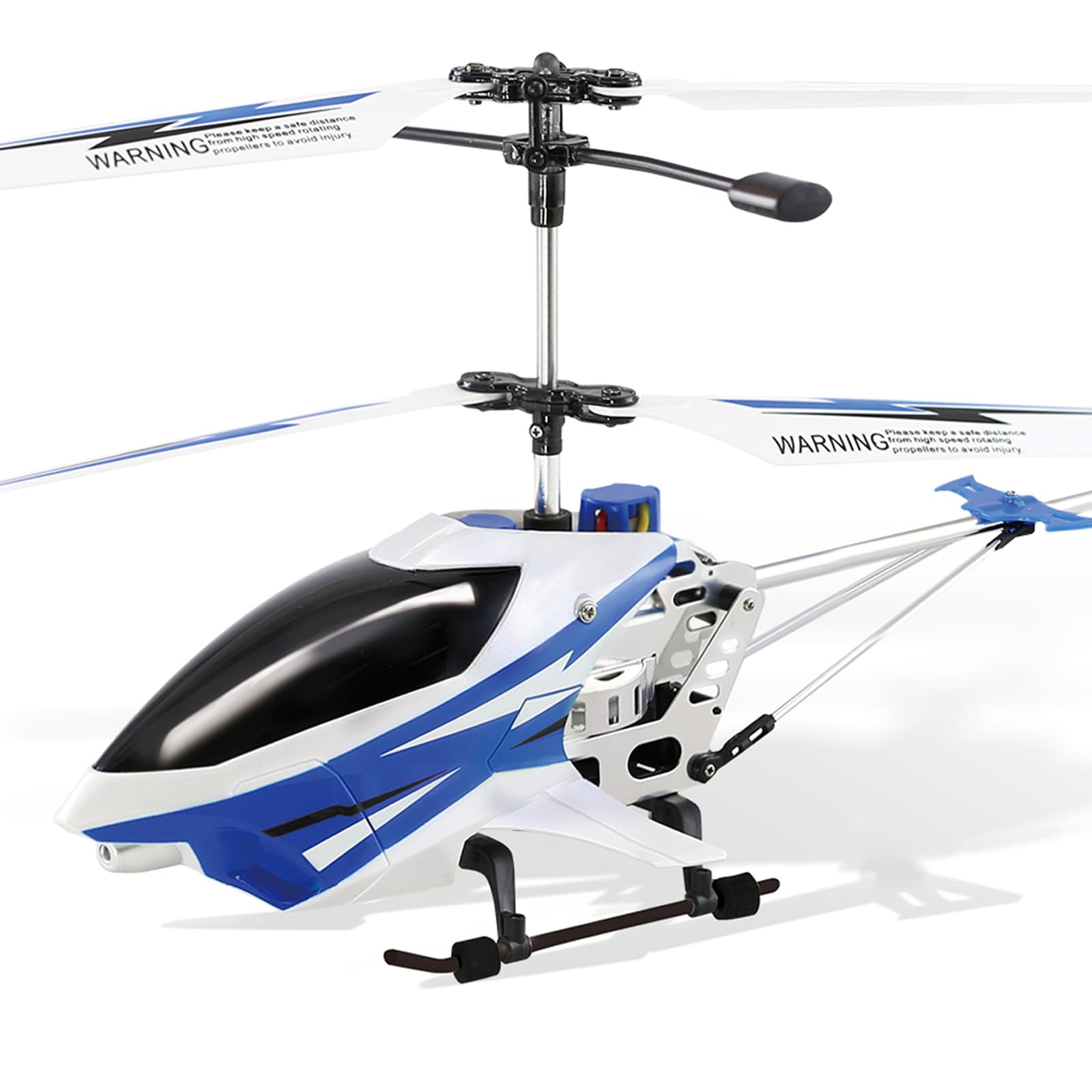 TERRA WHEEL RC Helikopter, 2.4G Ferngesteuerter Helikopter mit LED-Lichtern, RC Hubschrauber Ferngesteuert Spielzeug Kinder Indoor Outdoor für Jungen Mädchen 8 9 10 11 12 Jahre