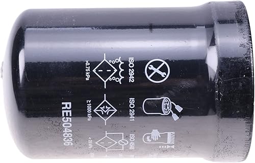 Miniatura 2 de DVPARTS RE504836 Filtro de aceite RE507522 RE541420 compatible con John Deere 5625 5076E 5415 5425