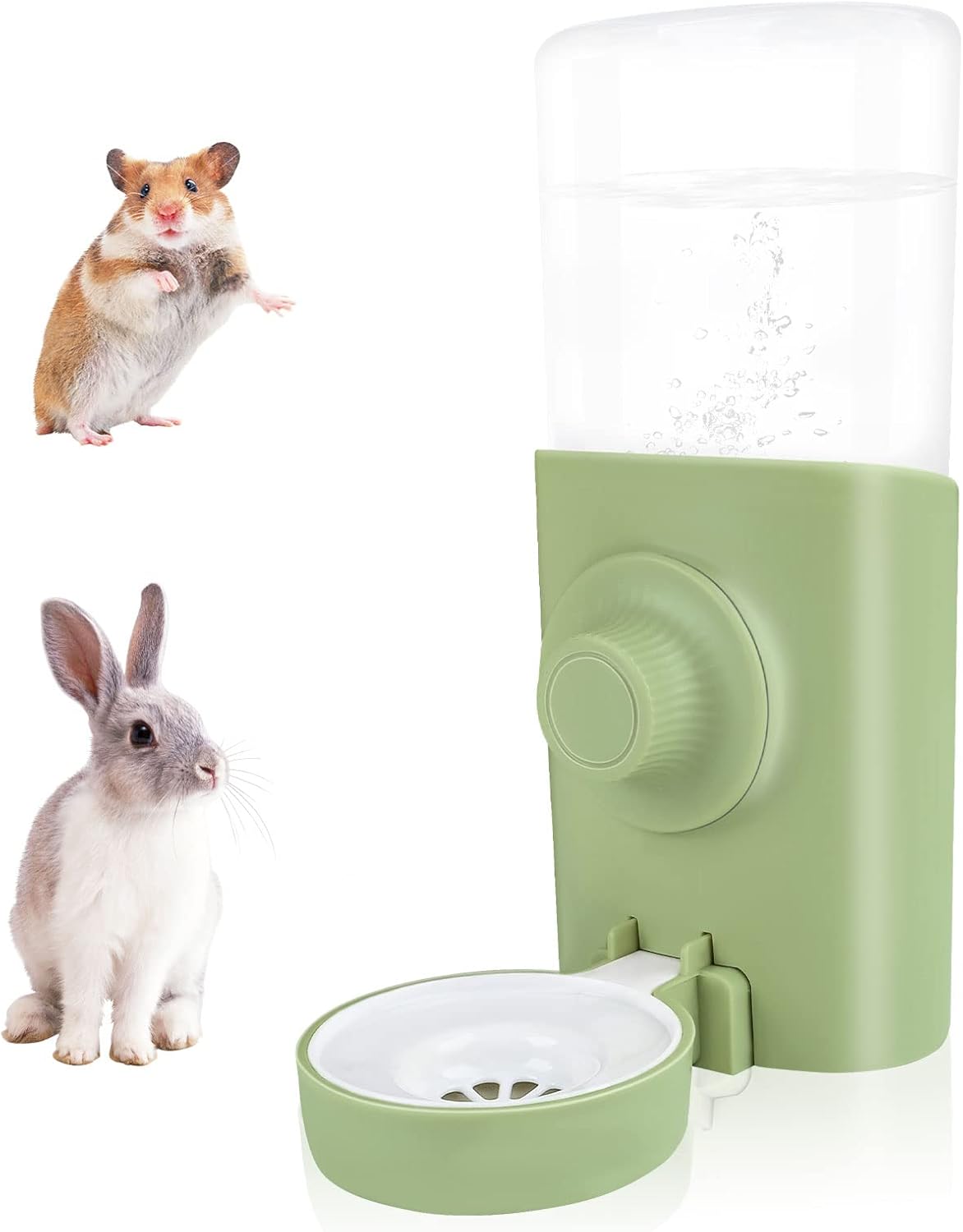 600ml Large Rabbit Water Bottle,Hamsters Automatic Water Dispenser