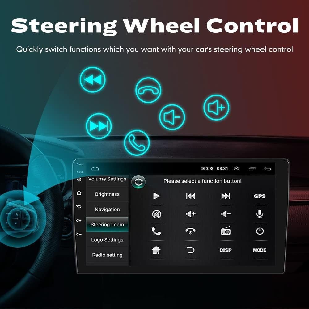 Radio samochodowe do Mazda 3L For Mazda 3 BK 2003-2009 | Ekran dotykowy z systemem Android 15 z bezprzewodowym systemem Android Auto GPS WiFi Navi SWC FM (8-core 6+128G)