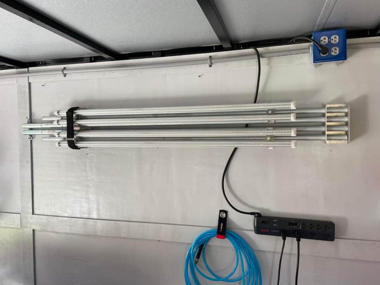 Pit Light Storage Rack - 10 Foot Models