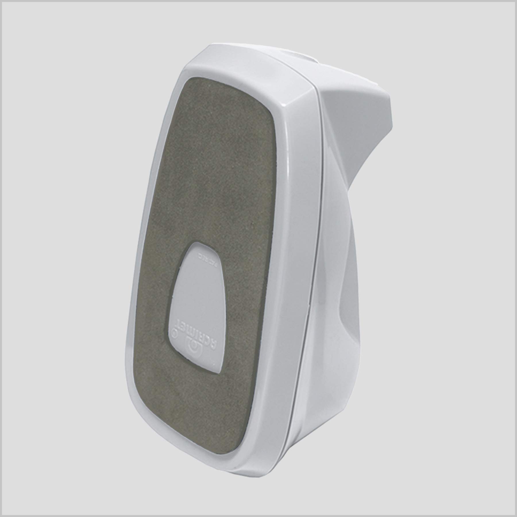 Acrimet Premium Dispensador de Cinta de Escritorio, Jumbo, Portarrollos de Sobremesa, Plástico, Base Antideslizante (Servicio Pesado) (Color Blanco)