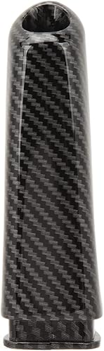 Keenso Cubierta de freno de mano, aspecto de fibra de carbono, mango de freno de estacionamiento, repuesto para E46 E60 E90 E92 F30