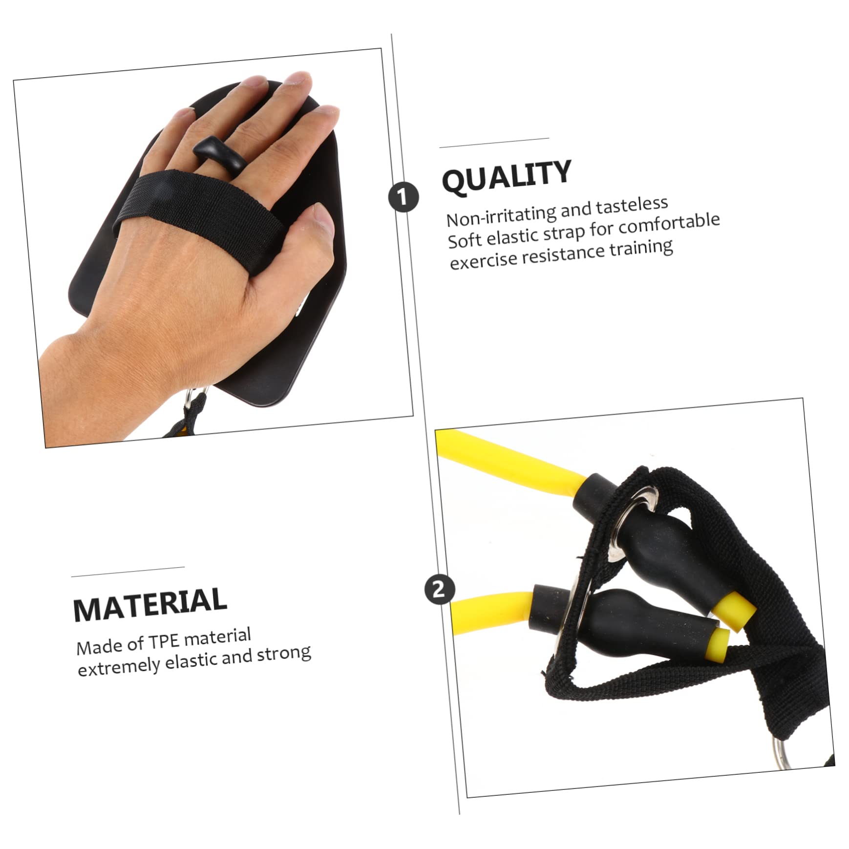 Mipcase Swim Training Belt Resistance Leash for Pool Home or Small Pool Exercise Swimming Training Equipment for Adults Boys and Girls Pros