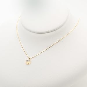 BLOOM 10K オパール 10月誕生石 ネックレス Amazon | [ブルーム] BLOOM 【WEB限定】10月誕生石 オパール K10