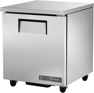 True TUC-27-HC Undercounted Solid Door Refrigerator with Hydrocarbon Refrigerant, 36" Height, 30.125" Width, 27.625" Length