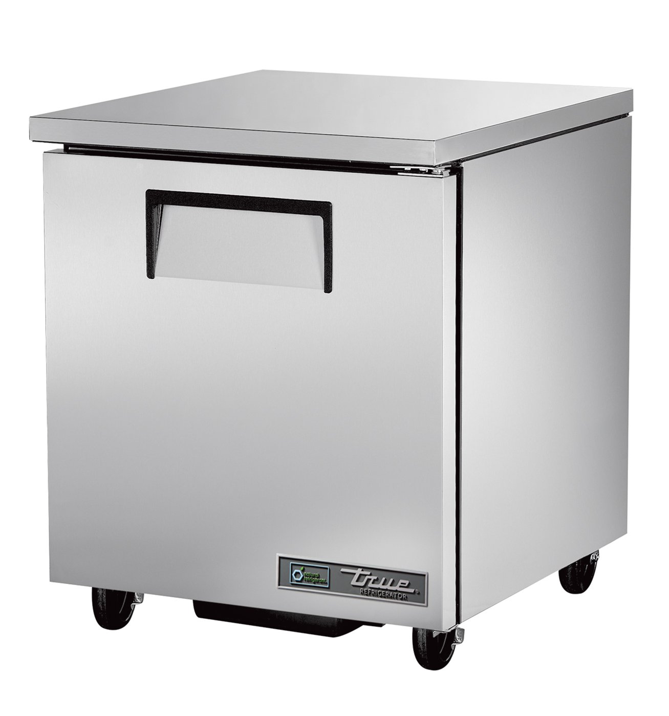 True TUC-27-HC Undercounted Solid Door Refrigerator with Hydrocarbon Refrigerant, 36" Height, 30.125" Width, 27.625" Length