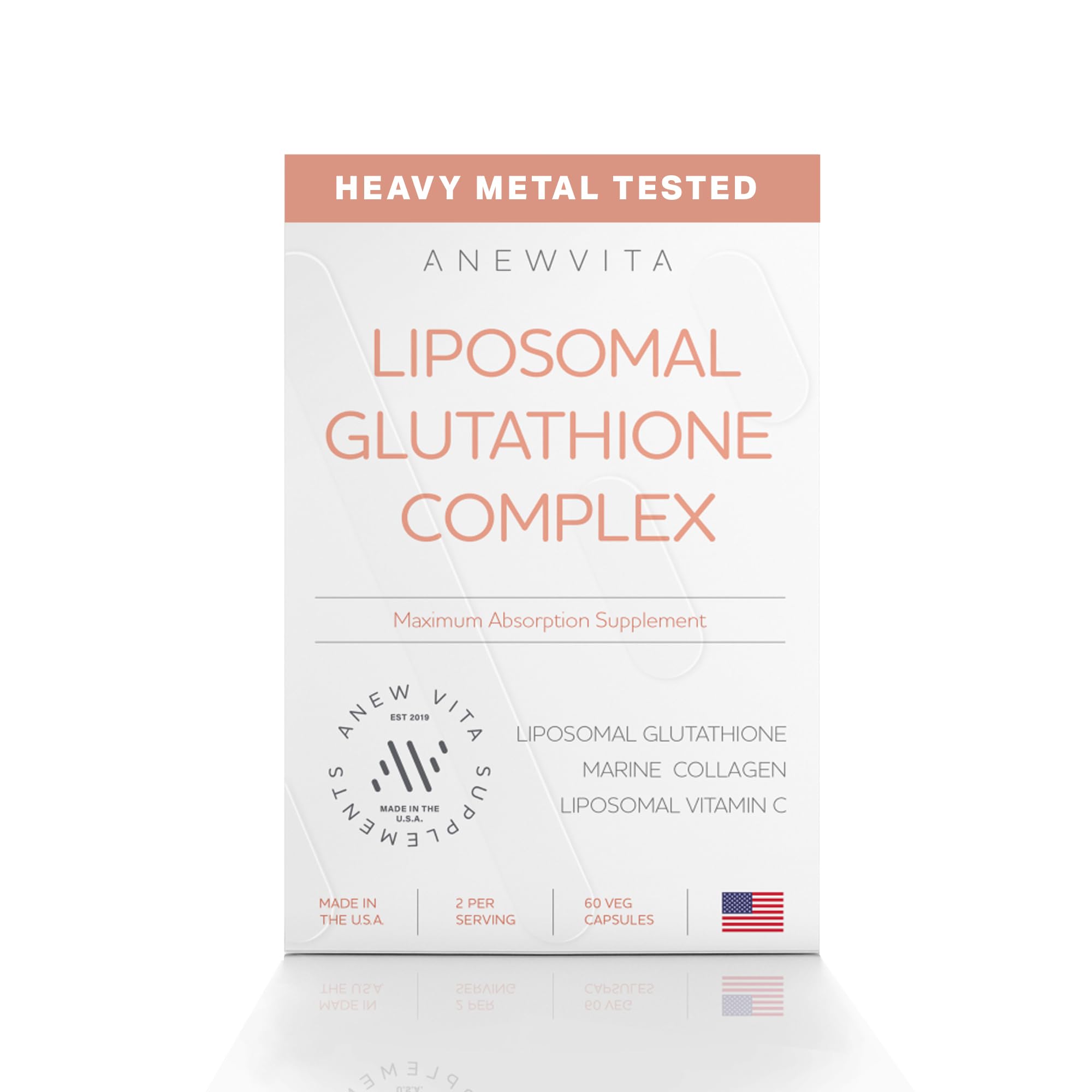 glutathione marine collagen & vitamin c Amazon.com: Anew Vita Liposomal Glutathione Complex with Marine Collagen,  Liposomal Vitamin C - Skin Care Supplement - Enhanced Absorption for  Radiant Skin, Detox & Antioxidant Support