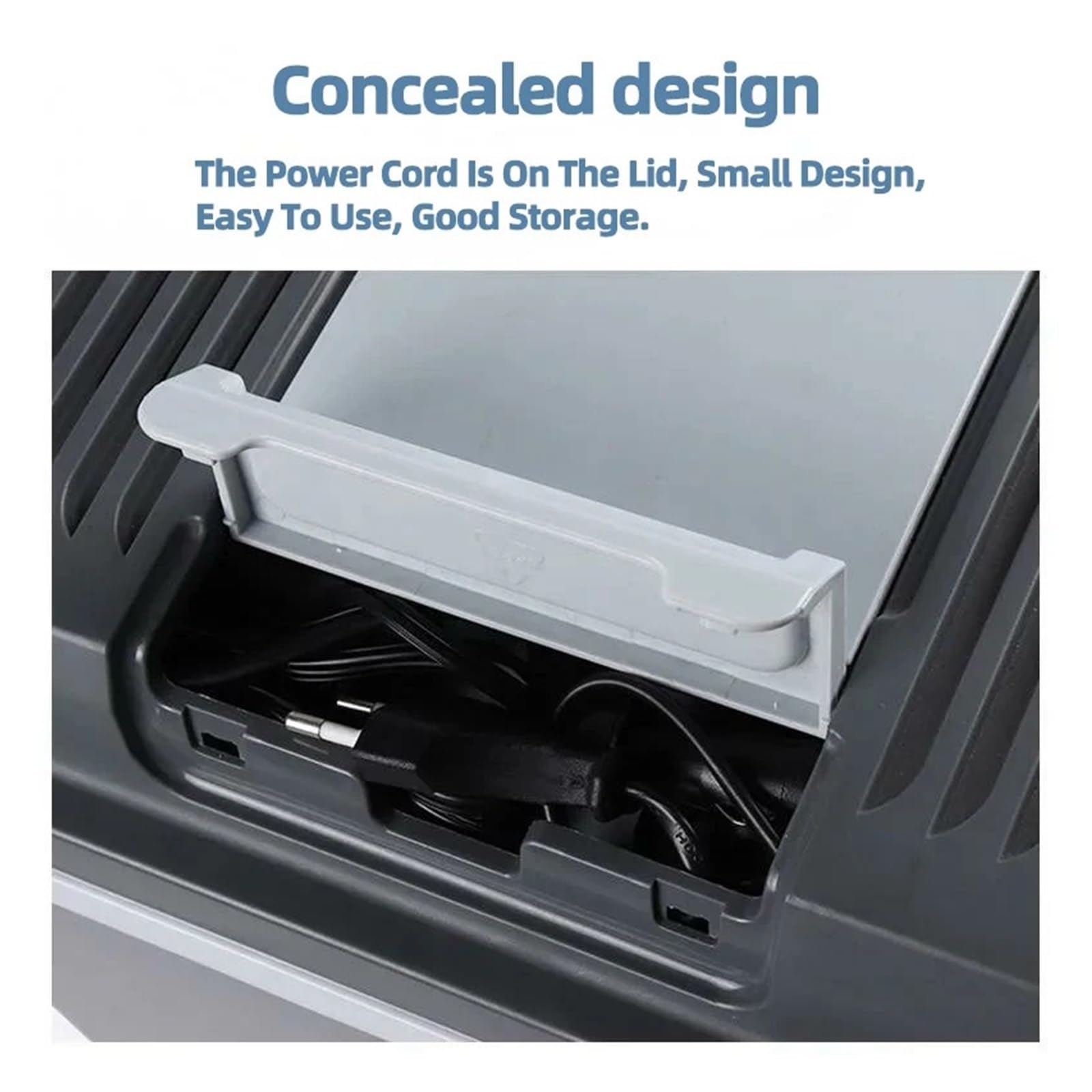 Refrigerador portátil de 25 l, 12 V, 240 V, Opcional, for Coche o Uso doméstico. Conserva Alimentos Frescos. Refrigerador Esencial for el Verano.(For cars12V)