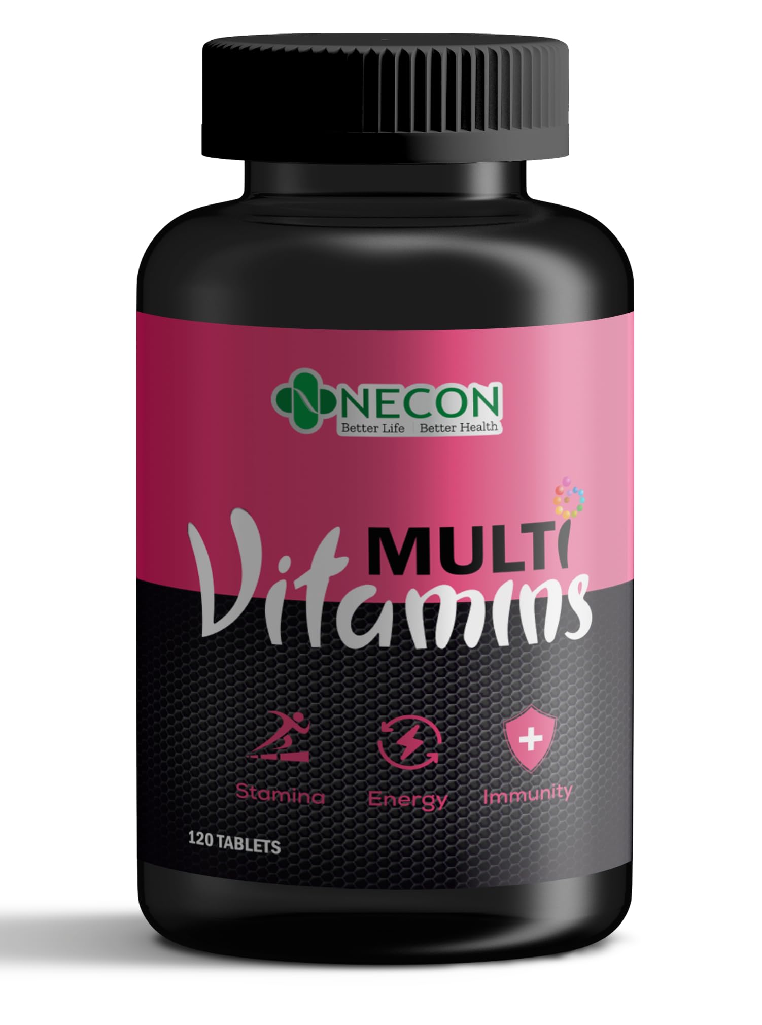 Necon Multivitamin for Men and Women, Multivitamin with Biotin, Vitamin C & 20 vital Nutrients for Overall Health,Radiance, Strong Bones & Immunity (Veg) Pack of 120 tablets (B0CHVHVJ9B) Amazon Price History, Amazon Price Tracker
