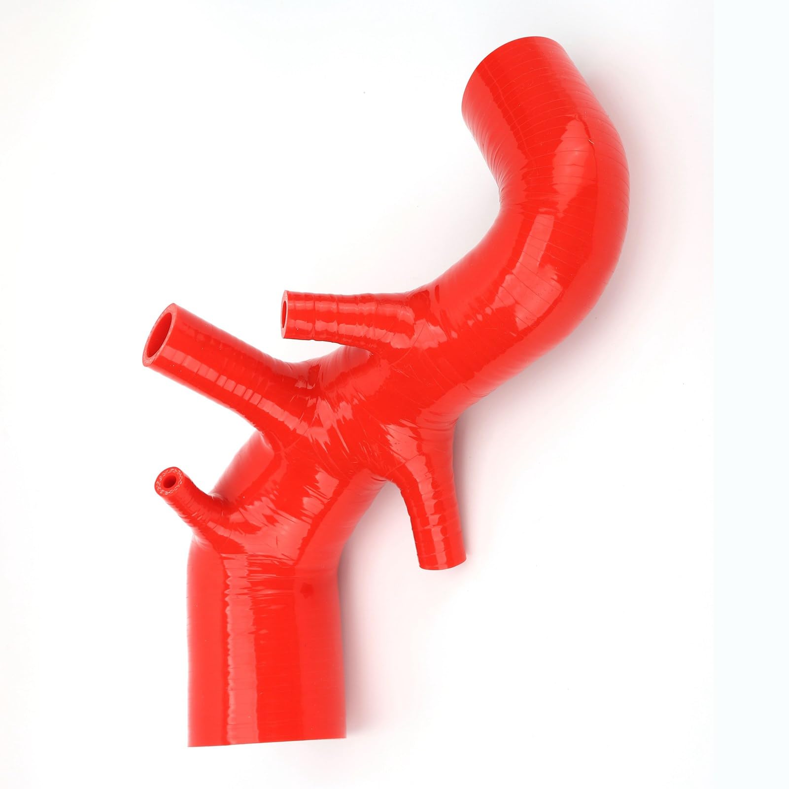 Tubo di Aspirazione in Silicone, Progettato per un Maggiore Flusso d'aria, Ricambio per SEAT R 1.8T BAM, Montaggio Diretto per Modelli 8L e TT 8N (rosso)