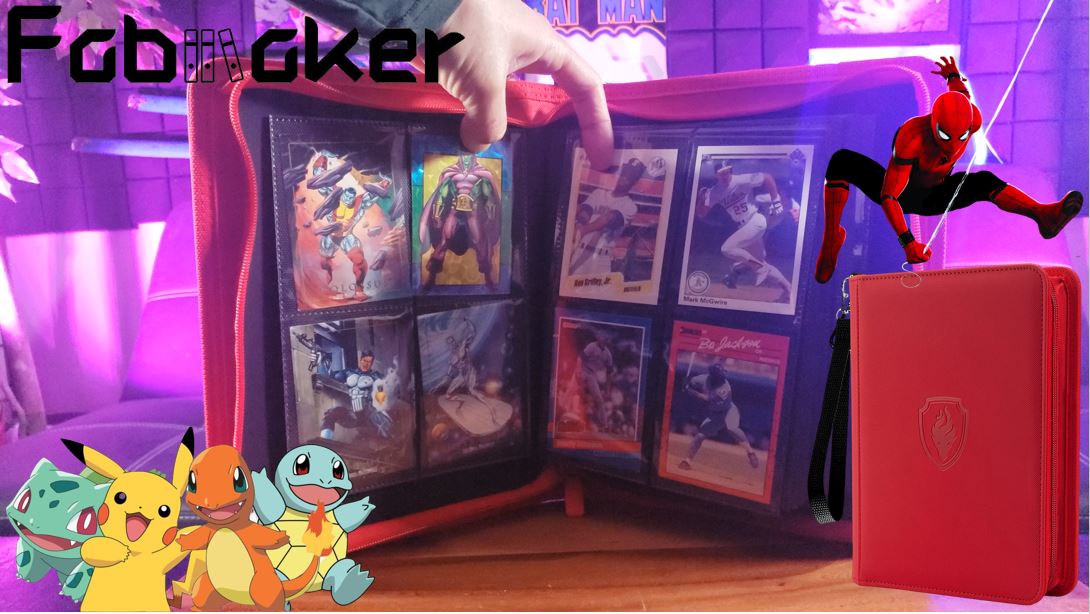 Watch Fabmaker 4 Pocket Card Binder