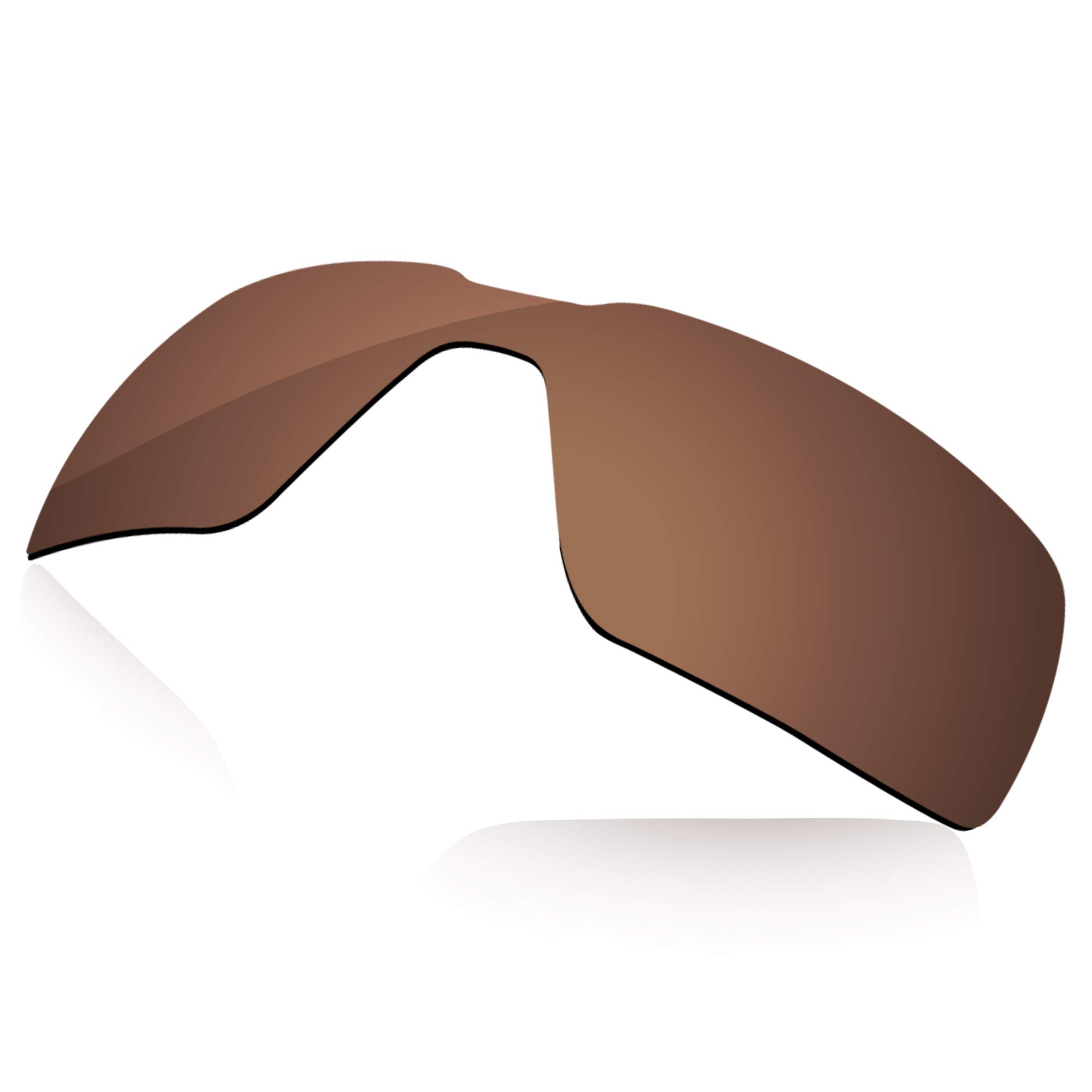 LenzReborn Polarized Lens Replacement for Oakley Probation OO4041 Sunglass - Rust Brown - Polarized