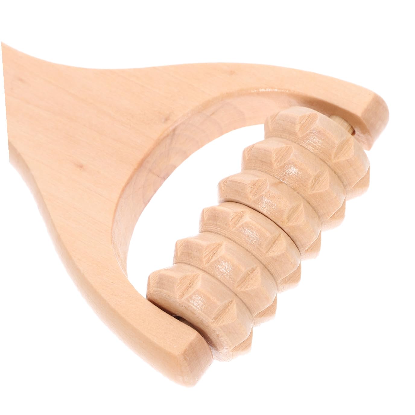 BESTYASH 5 Series Masajeador De Rodillos Rodillo De Madera Para Masaje De Pies Masajistas De Mano Masajeador De Pies De Madera Rodillo De Masaje Light Brown 3 Piezas X 5