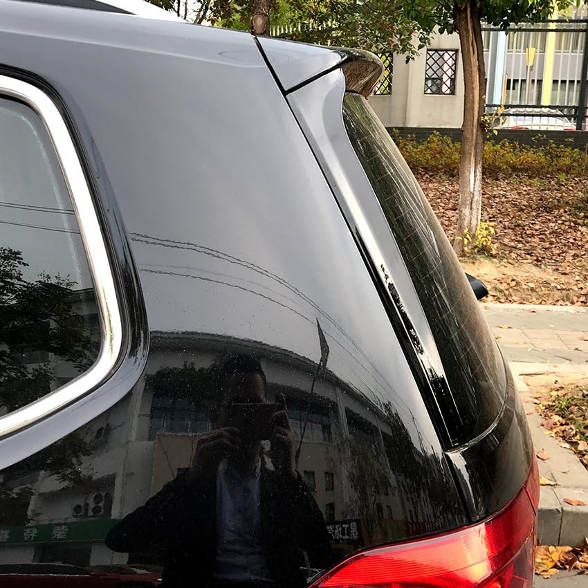 2 Pezzi Spoiler Laterale per Lunotto Posteriore per VW Touran 2016+, ABS Ricambio per L'ala Esterna del Lunotto Posteriore Sinistro Destro